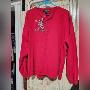 Vintage Warner Bros Looney Tunes Long-sleeve XL
